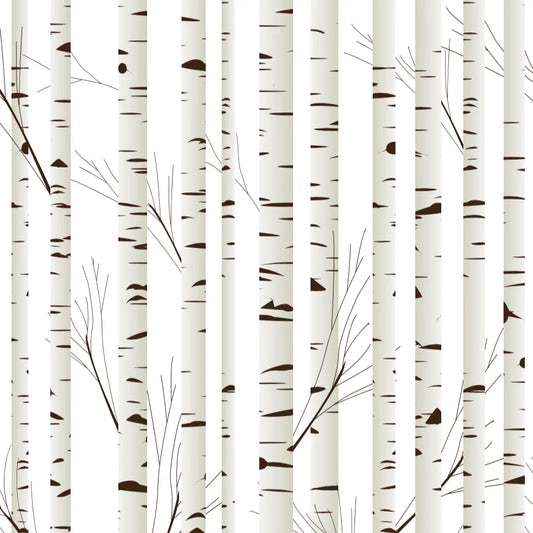 Birch Tree Peel and Stick Wallpaper