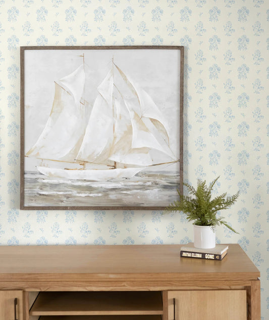 Duck Egg Blue Wallpaper