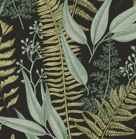 Botanical Bliss Peel and Stick Wallpaper