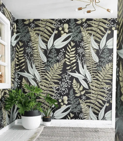 Botanical Bliss Peel and Stick Wallpaper