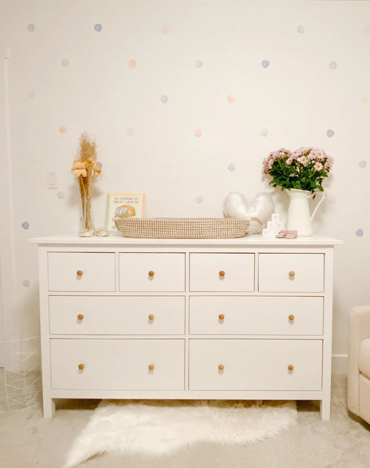 Candy Store Watercolor Wall Dots