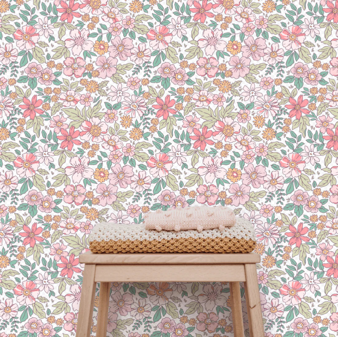 Charlotte Peel and Stick Wallpaper