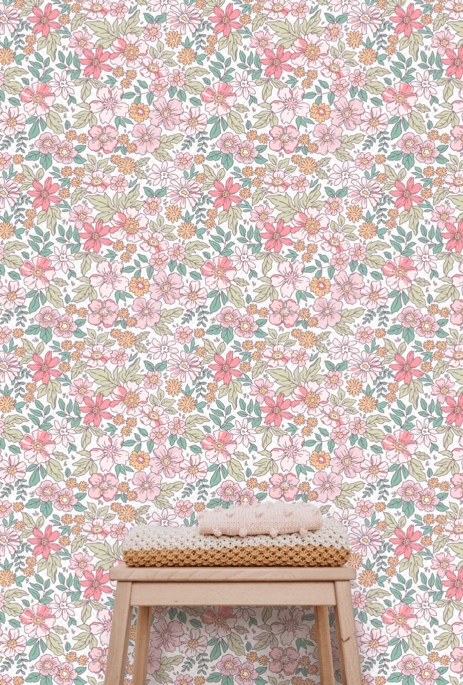 Charlotte Peel and Stick Wallpaper