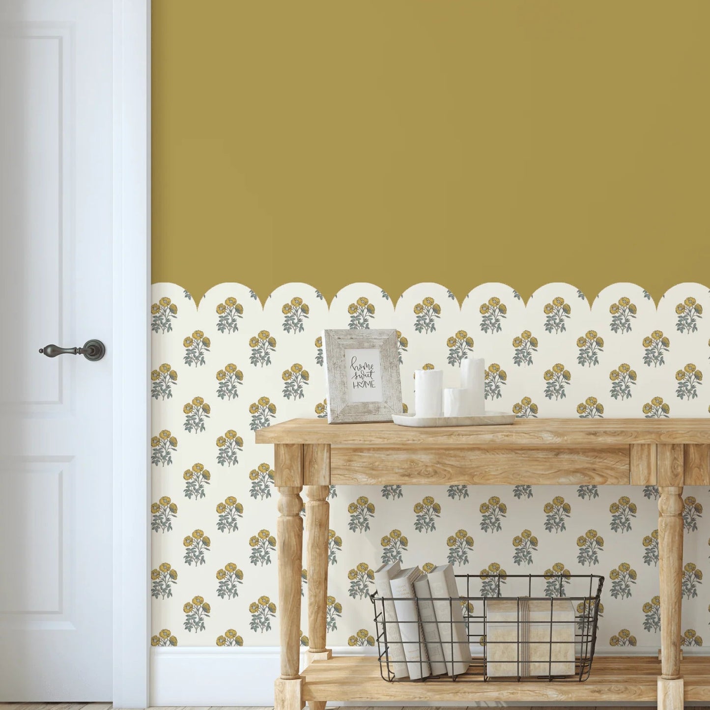 Custom Design Scallop Half Wall Panels