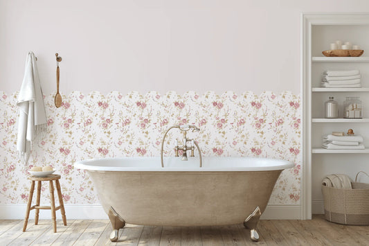 Custom Design Scallop Half Wall Panels