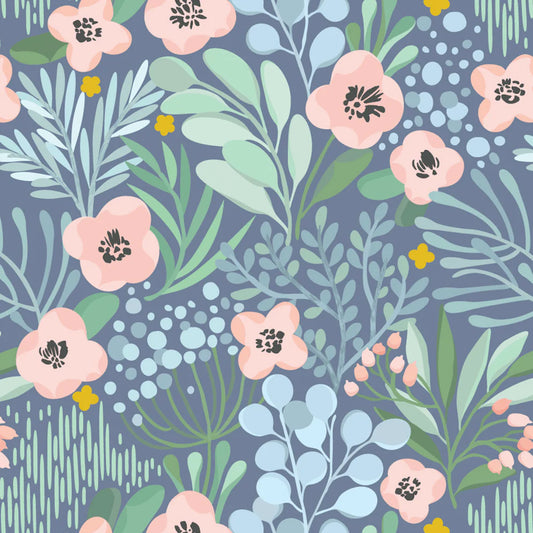 Delicate Blossom Peel and Stick Wallpaper