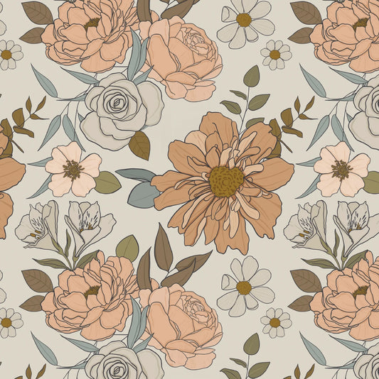 Ditsy Floral Peel and Stick Wallpaper