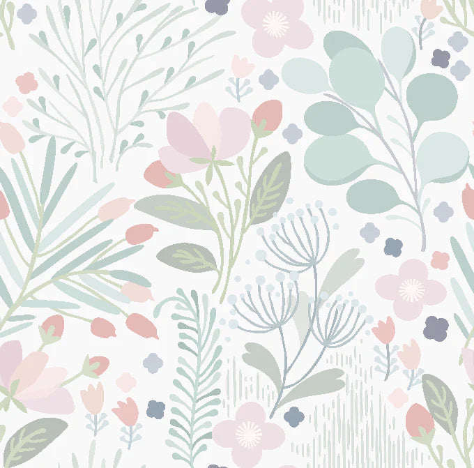 Dreaming In Pastels Peel and Stick Wallpaper