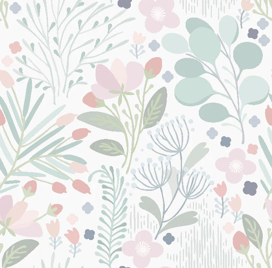 Dreaming In Pastels Peel and Stick Wallpaper