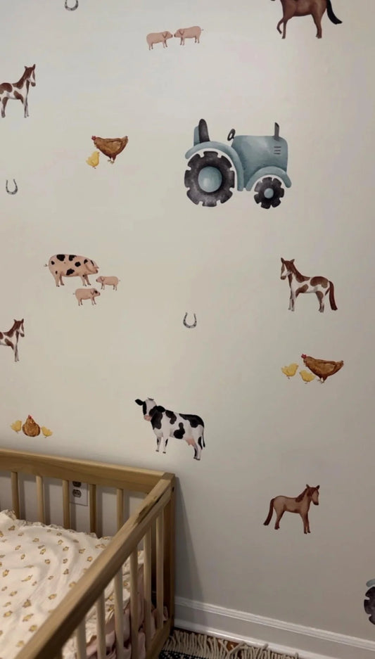 Farm Animal Wall Stickers