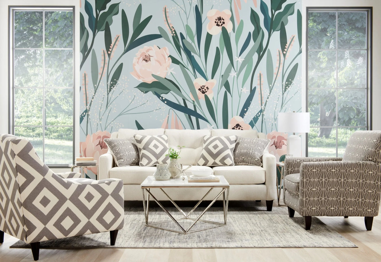 Forest Fairies Removable Peel and Stick Wallpaper