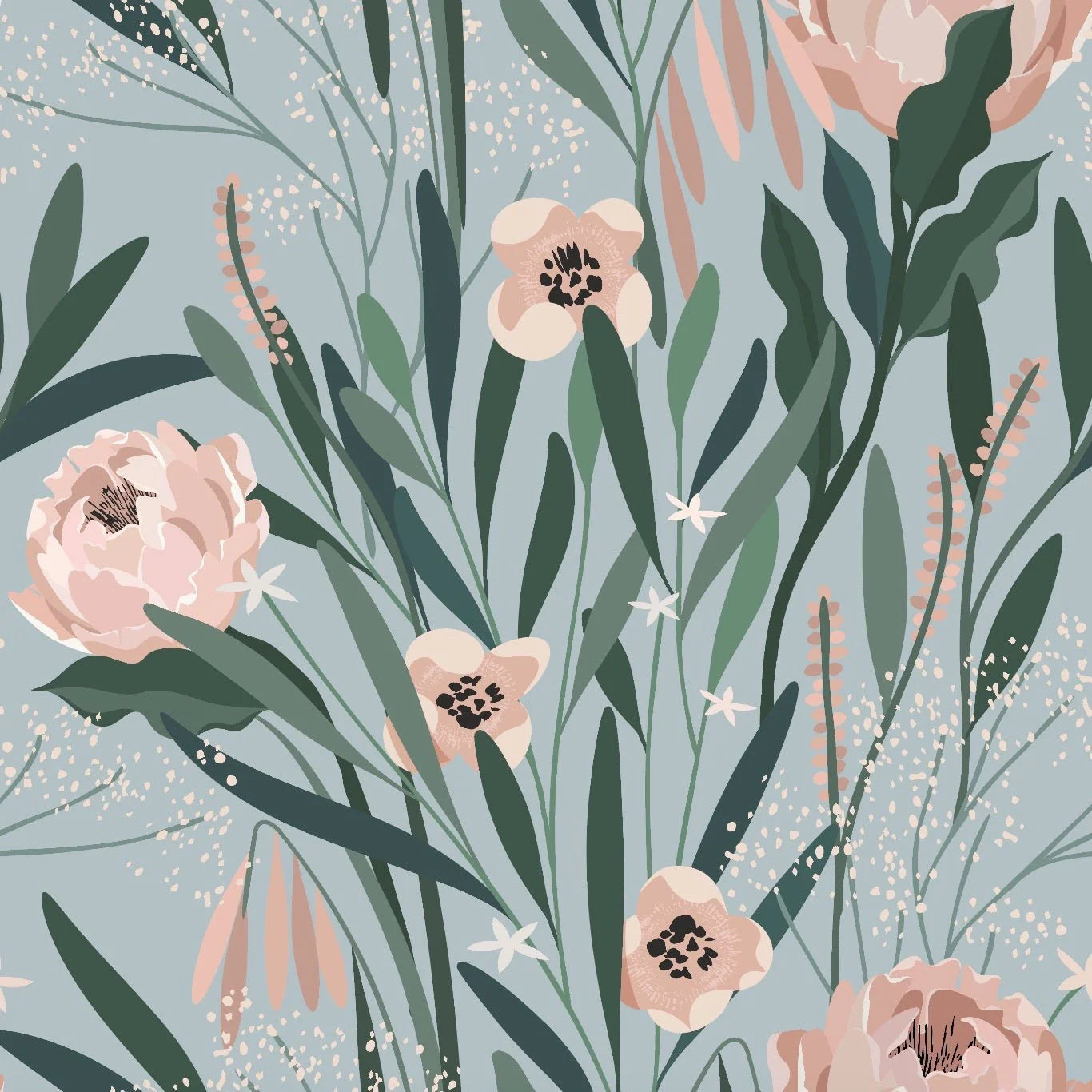 Forest Fairies Removable Peel and Stick Wallpaper