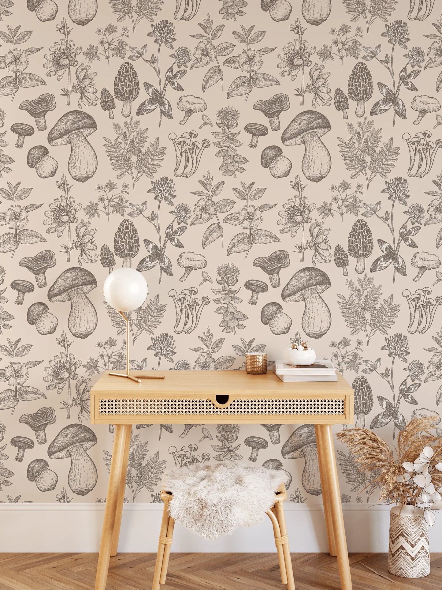 Forest Foraging Peel and Stick Wallpaper - Self Adhesive, Temporary and Removable