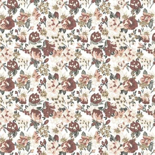 Heirloom Floral Removable Peel and Stick Wallpaper