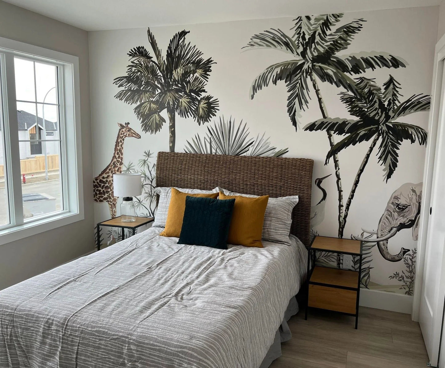 Jungle Safari Wall Mural (Peel & Stick)