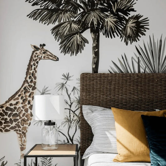 Jungle Safari Wall Mural (Peel & Stick)