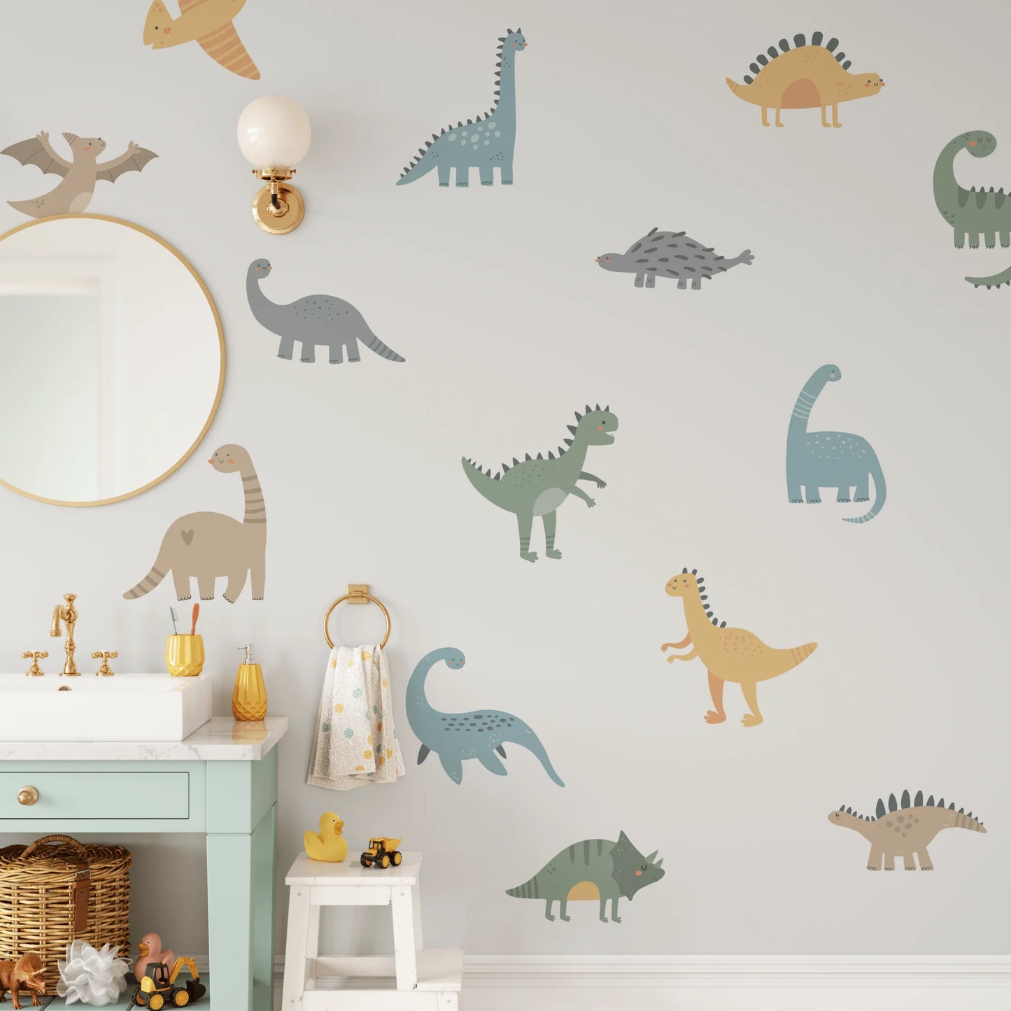 Jurassic Pack Wall Stickers