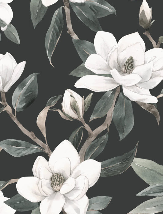 Magnolia Peel and Stick Wallpaper