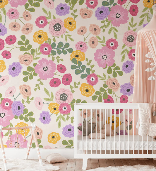 Maximalist Peel and Stick Wallpaper