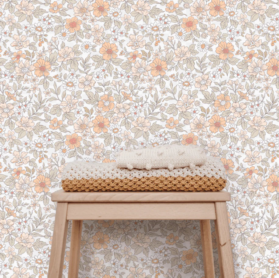 Mia Peel and Stick Removable Wallpaper