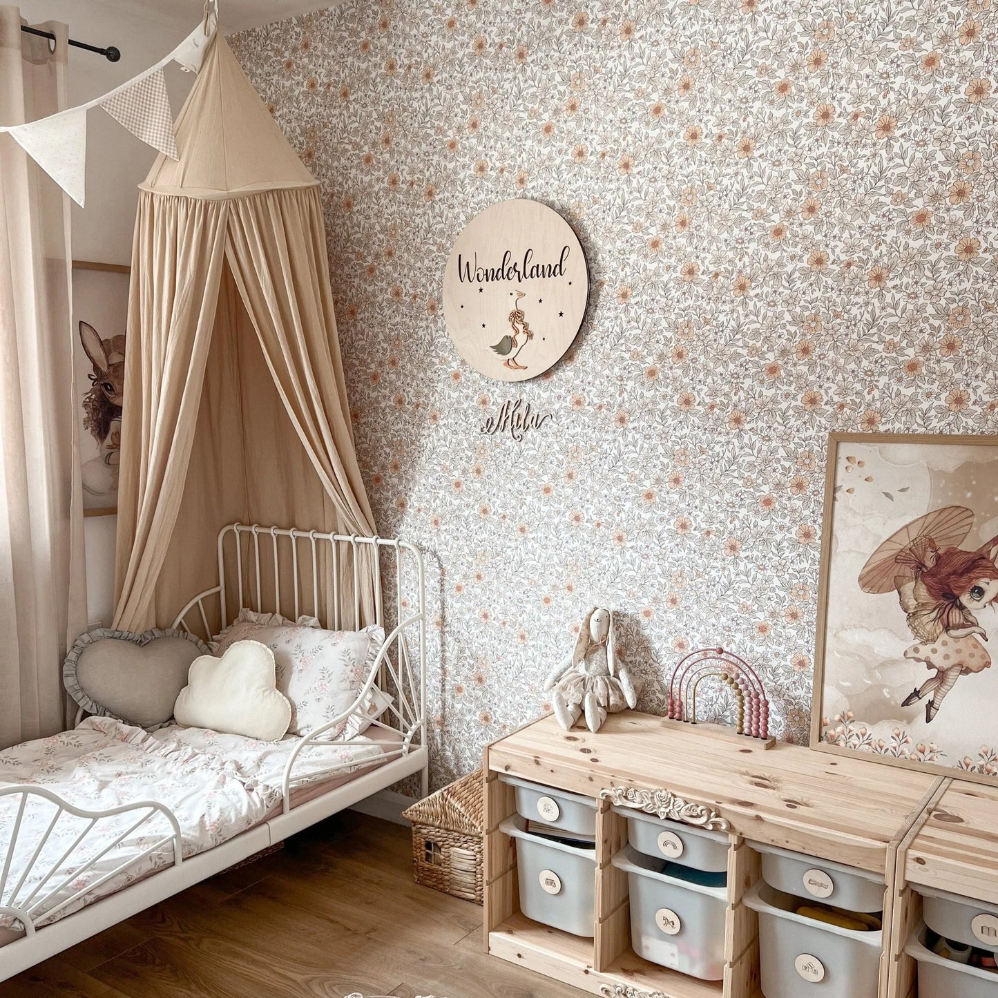 Mia Peel and Stick Removable Wallpaper