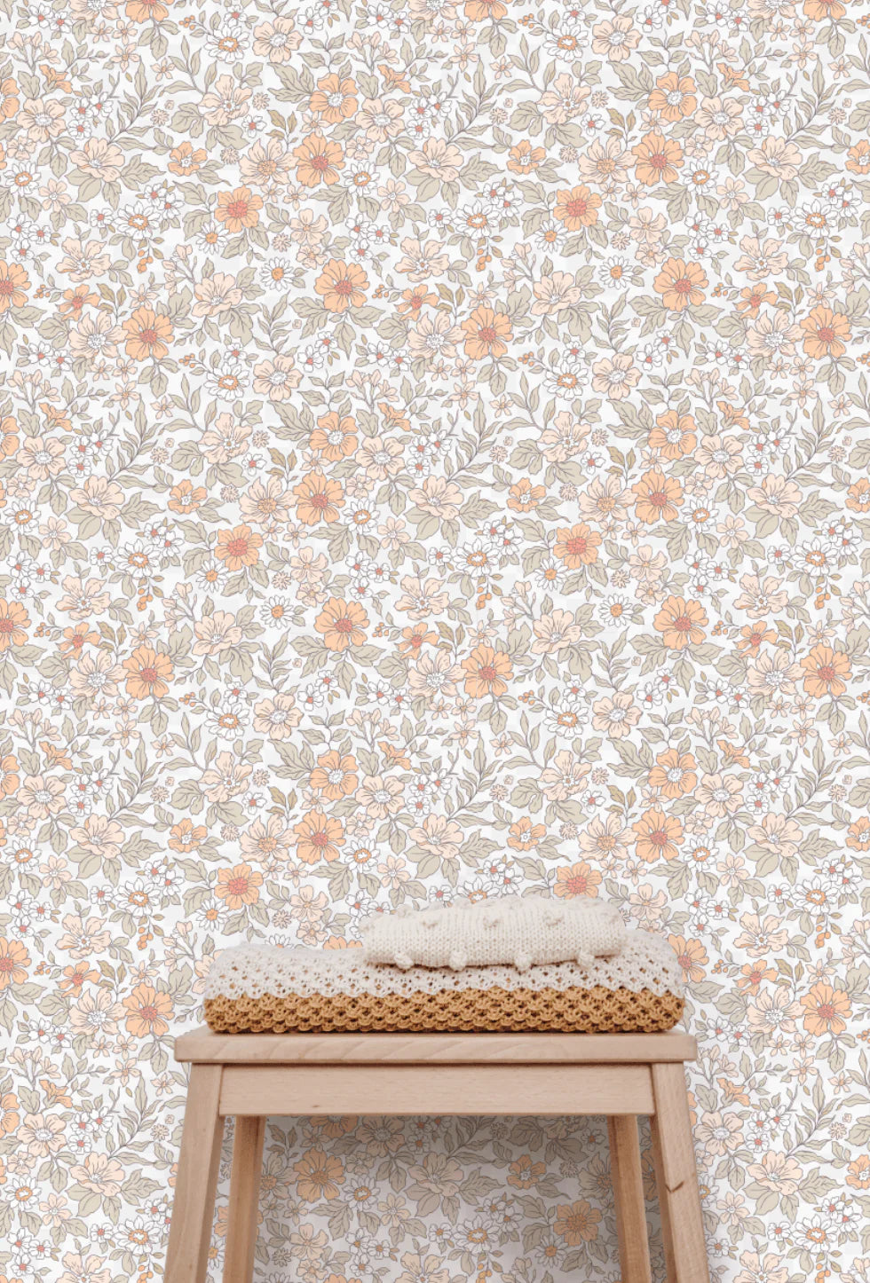 Mia Peel and Stick Removable Wallpaper