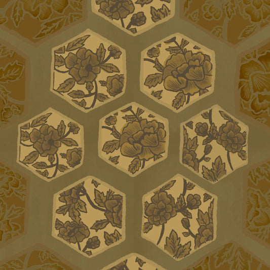 Midcentury Peel and Stick Wallpaper (Removable)