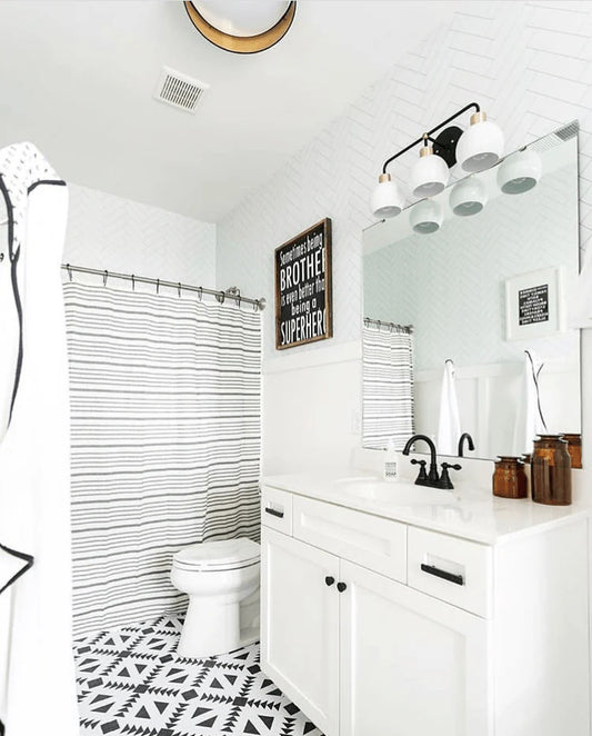 Monochrome Herringbone Peel and Stick Wallpaper