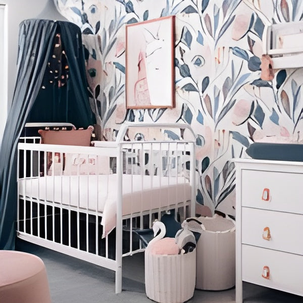 Moody Floral Peel and Stick Wallpaper