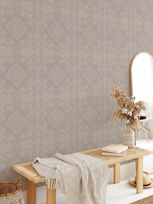 Moroccan Tiles Wallpaper, Peel & Stick and Removable
