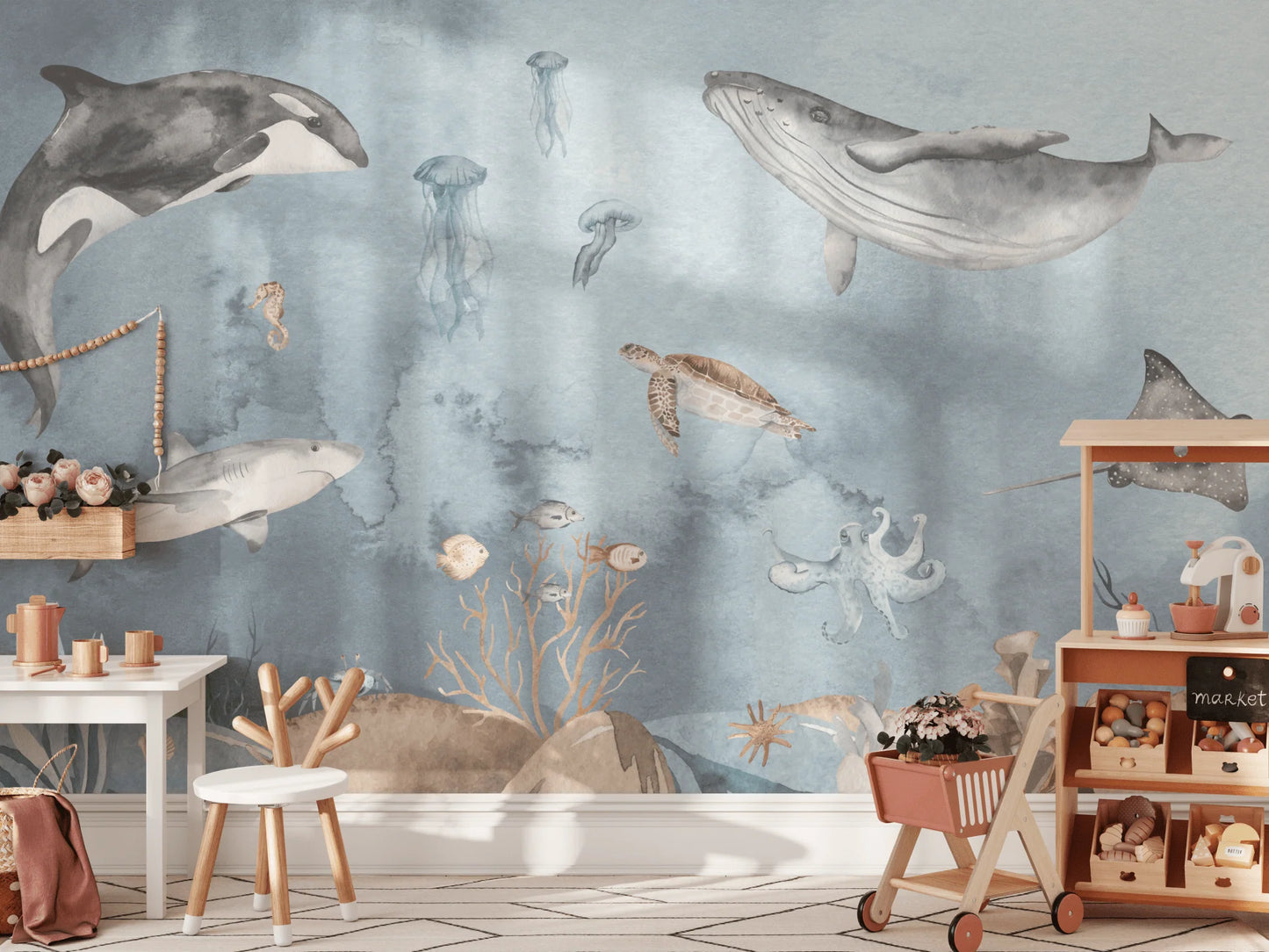 Ocean Wall Mural