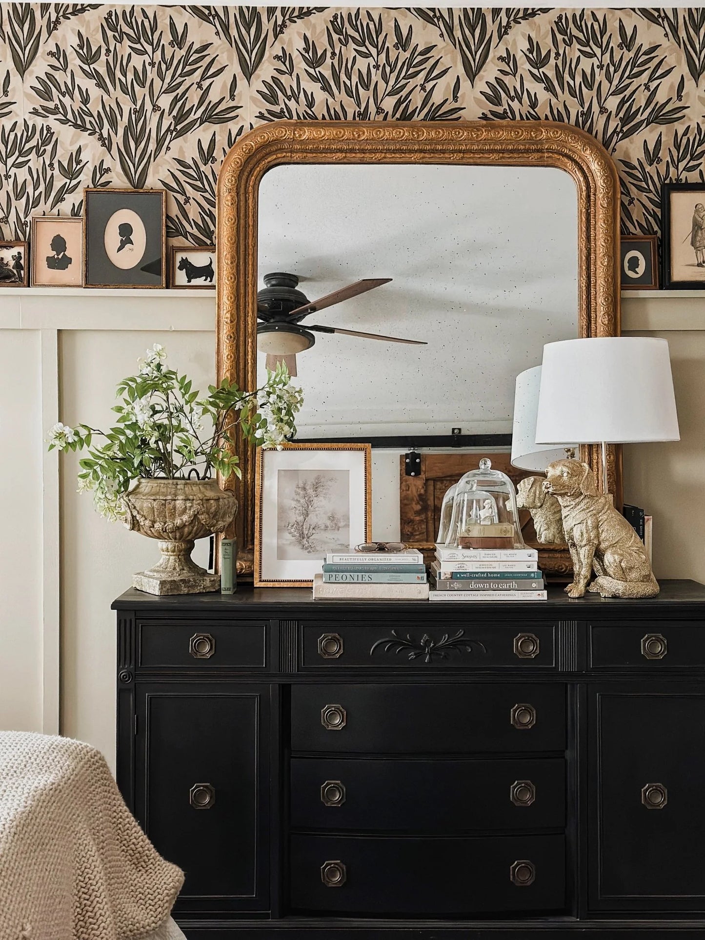 Olive Branch Wallpaper, Peel & Stick and Removable
