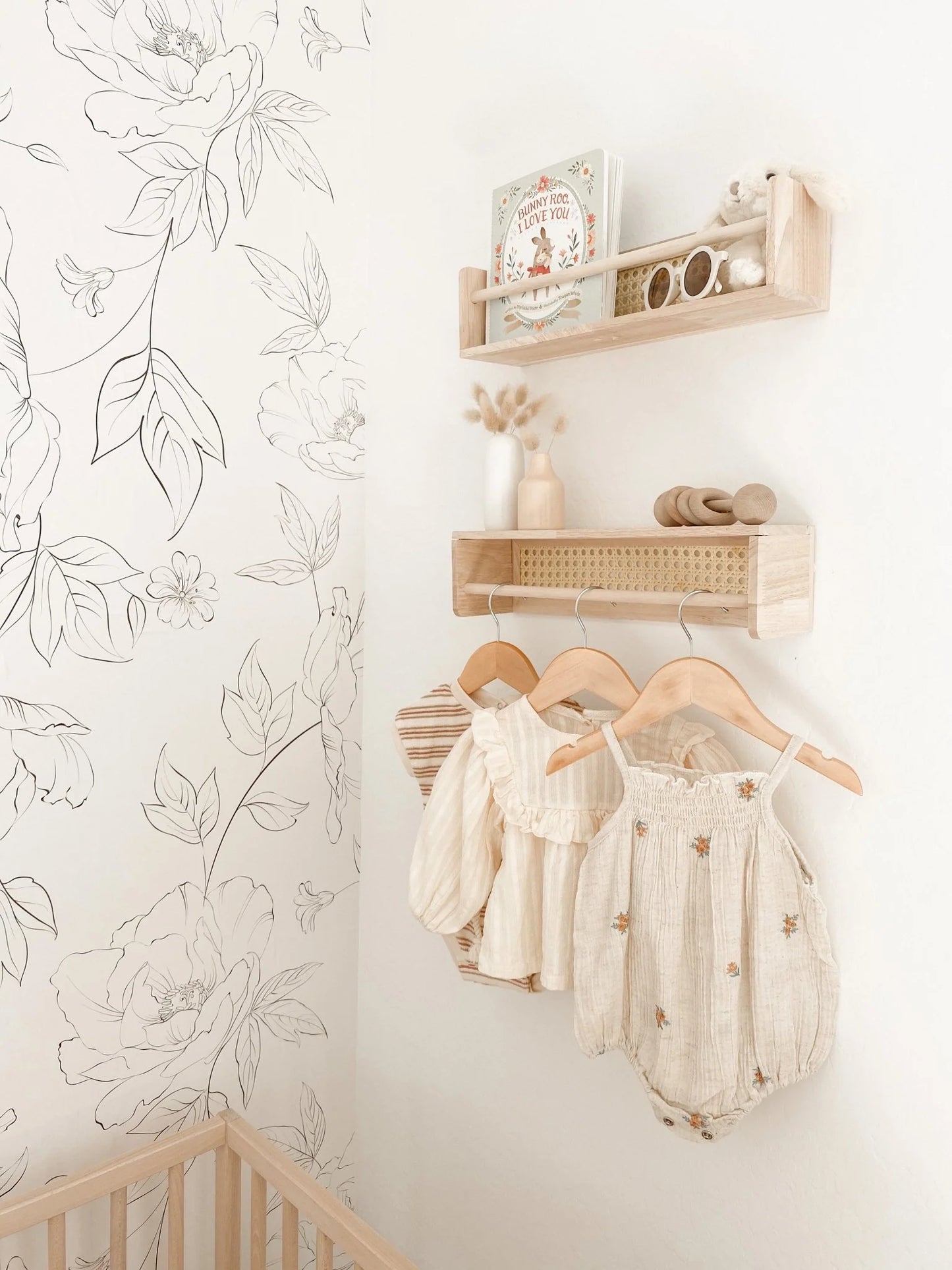 Peony Floral Peel and Stick Wallpaper