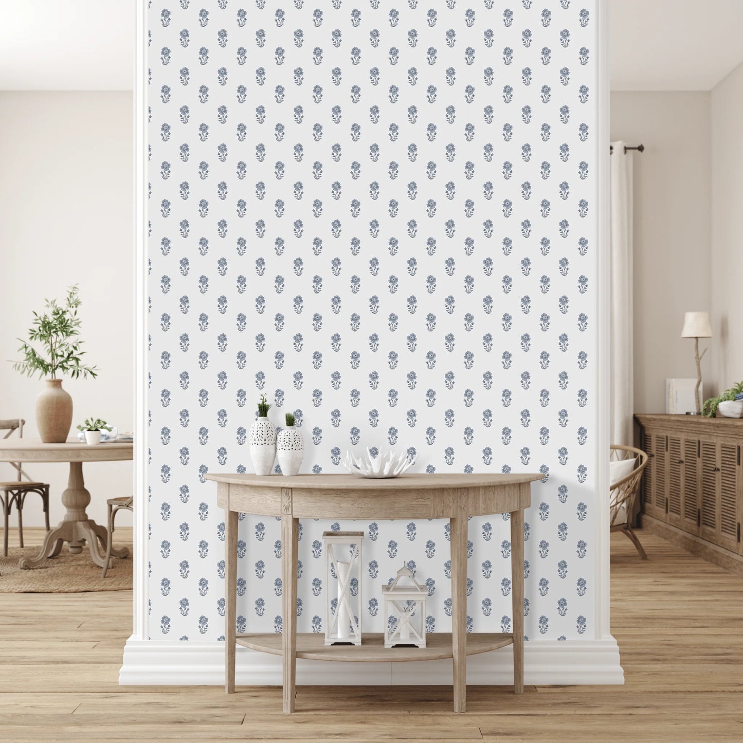 Petite Flowers Peel and Stick Wallpaper
