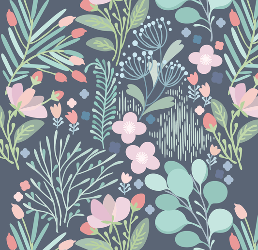 Pixie Floral Peel and Stick Wallpaper