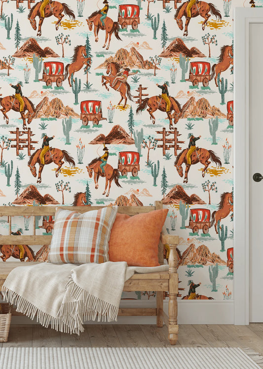 Rodeo Roundup Wallpaper