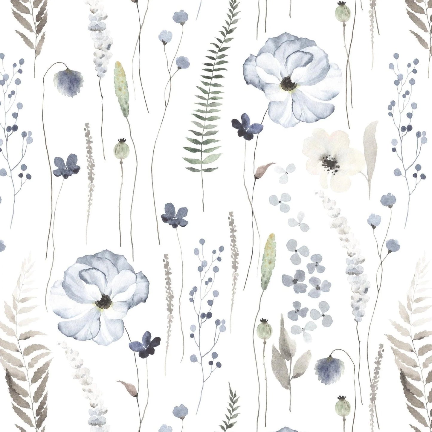 Peel and Stick Floral Wallpaper – Removable Wallpaper for Walls - Secret Garden