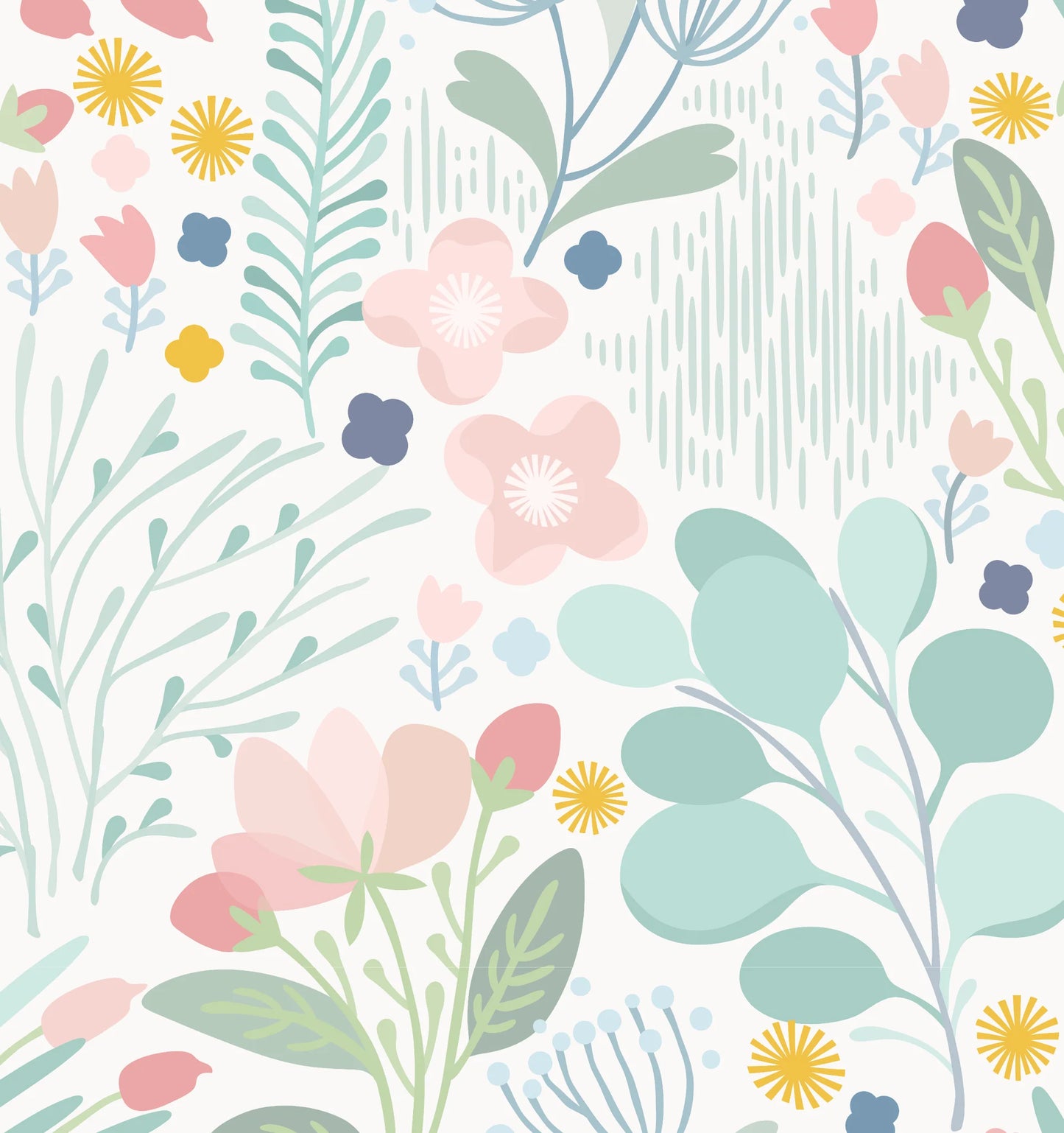 Spring Peel and Stick Wallpaper