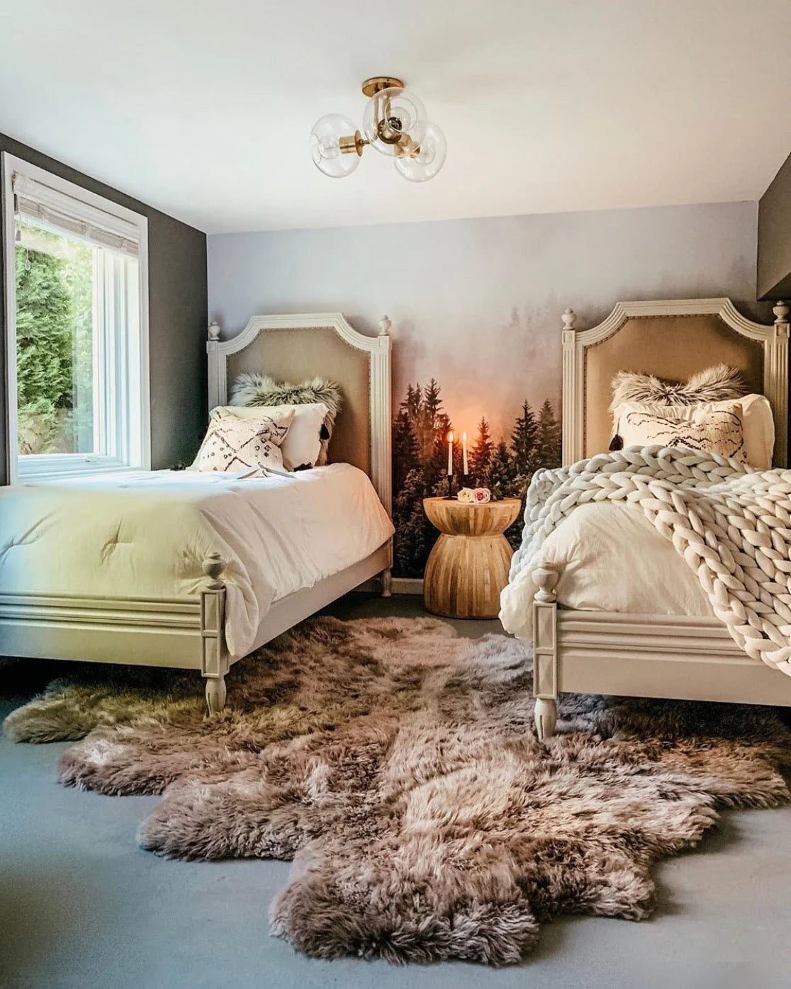 The Mountains Are Calling Wall Mural (Peel & Stick)