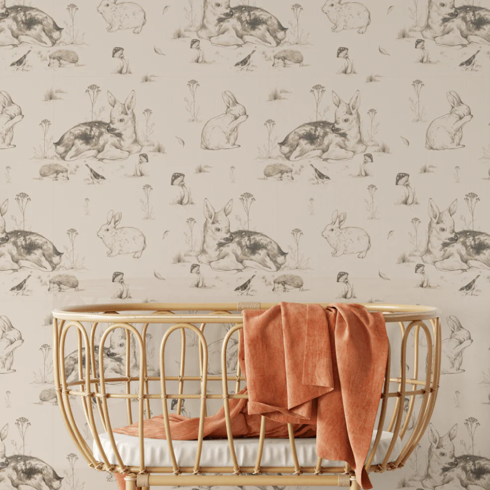 Tiptoe Meadow Peel and Stick Wallpaper