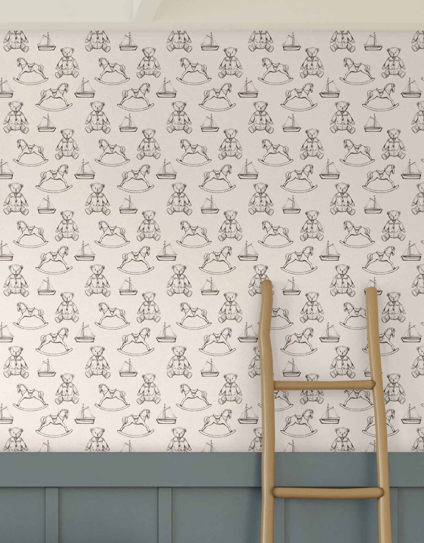 Vintage Nursery Wallpaper