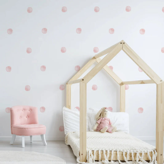 Watercolor Wall Dots