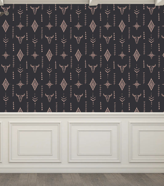 Western Peel and Stick Wallpaper