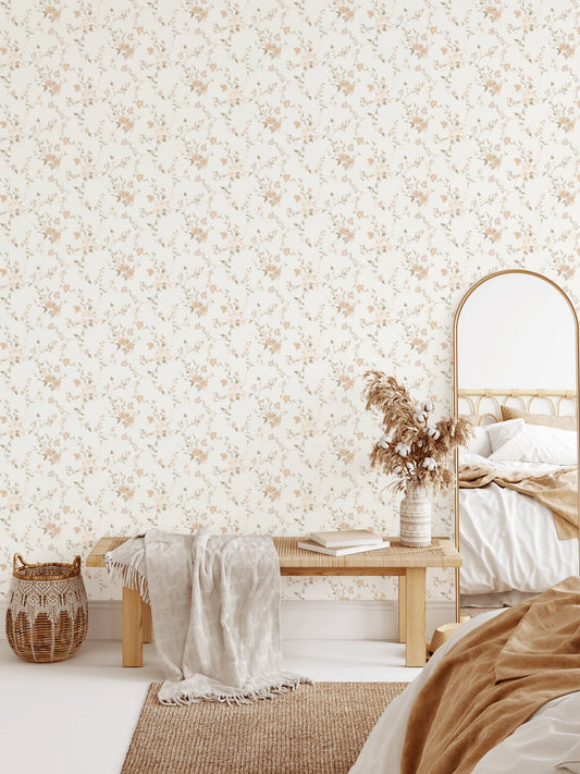 Delilah Blossom Peel and Stick Wallpaper (Self-Adhesive)