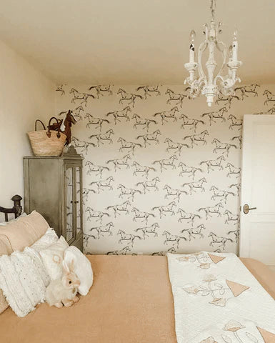 Wild Horses Peel and Stick Wallpaper