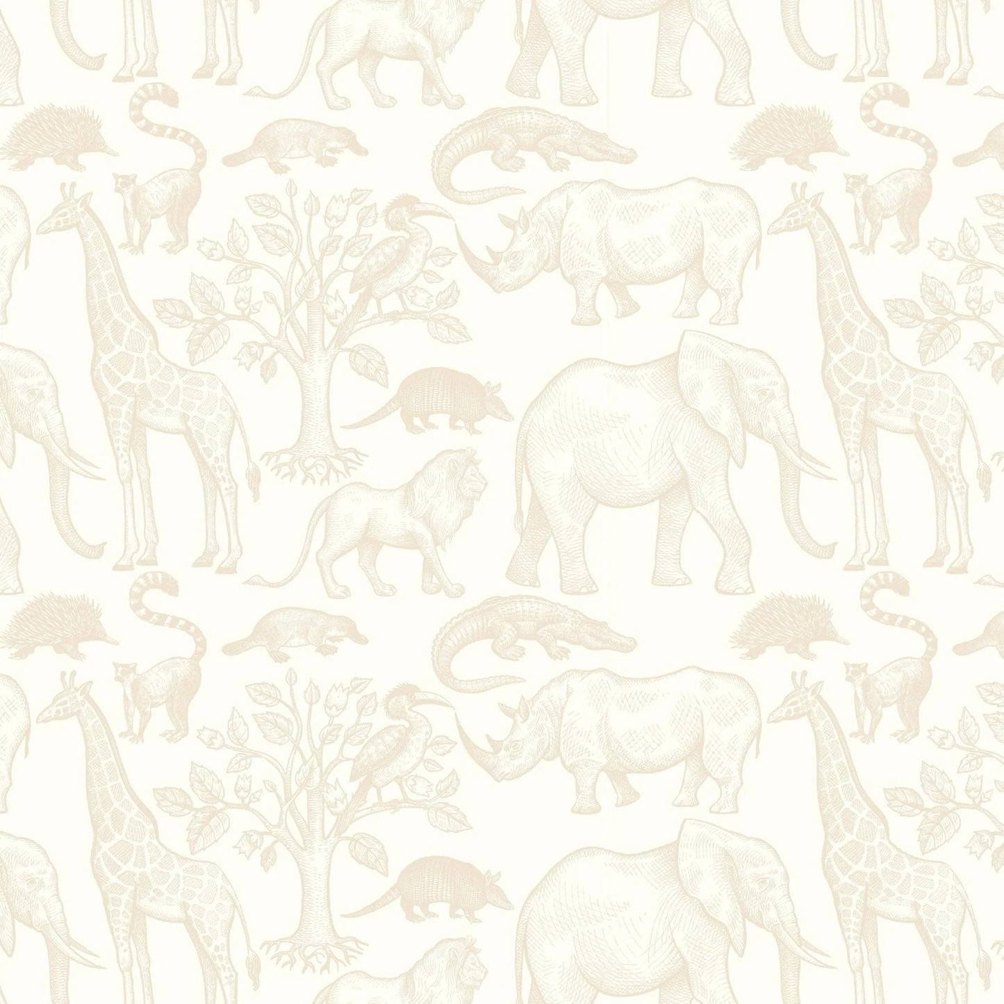 Wildlife Animals Peel and Stick Wallpaper
