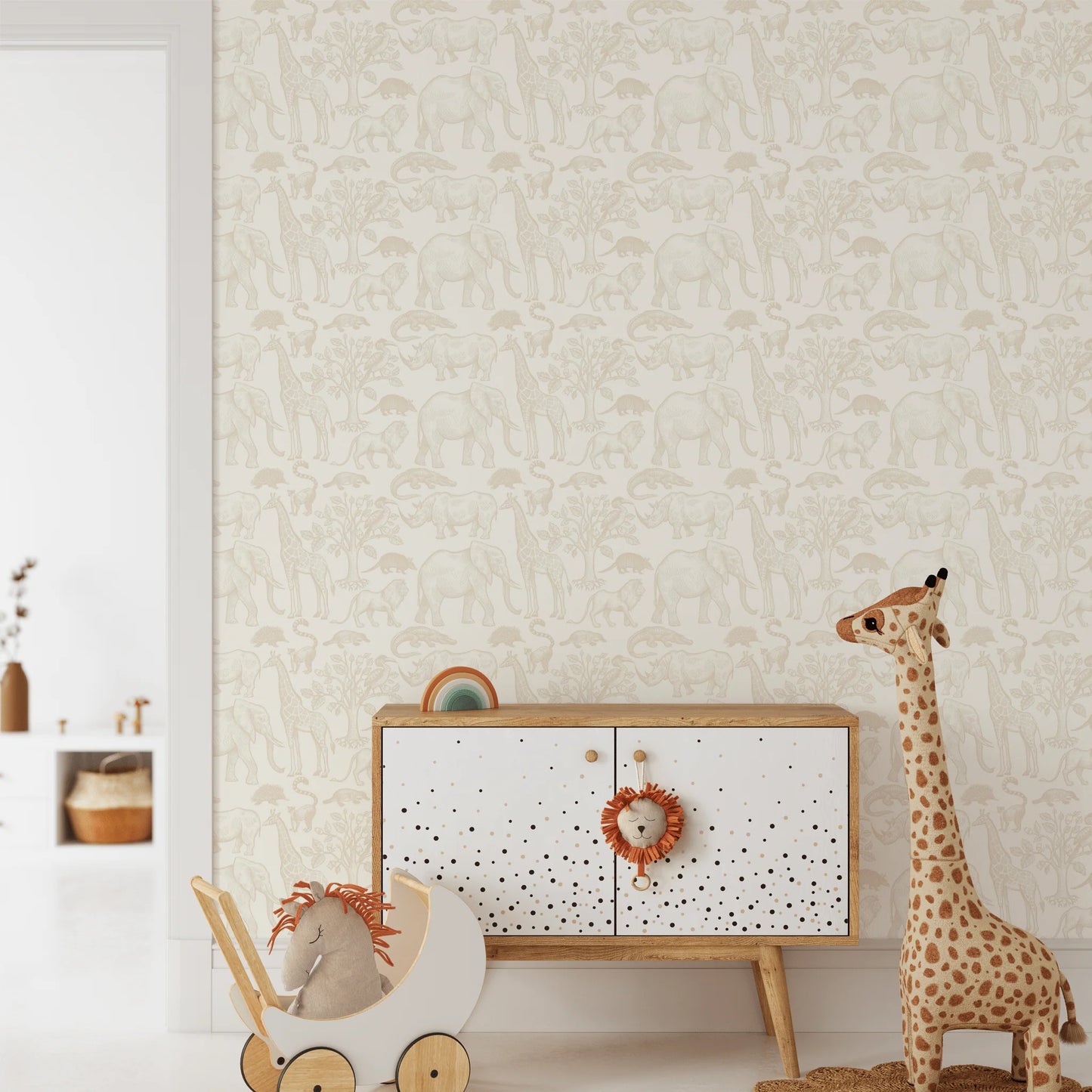 Wildlife Animals Peel and Stick Wallpaper