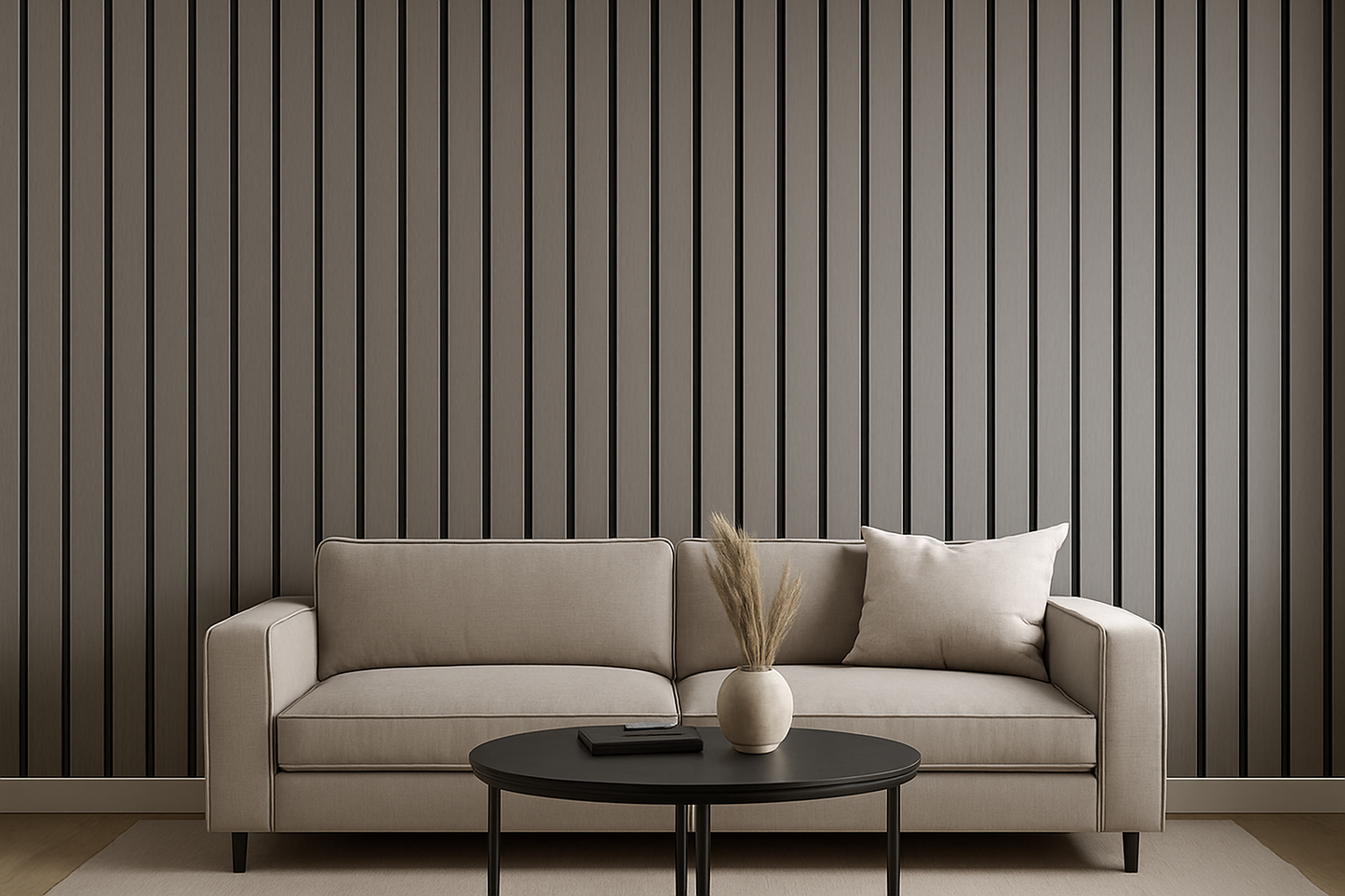 Vertical Wood Slat Wallpaper