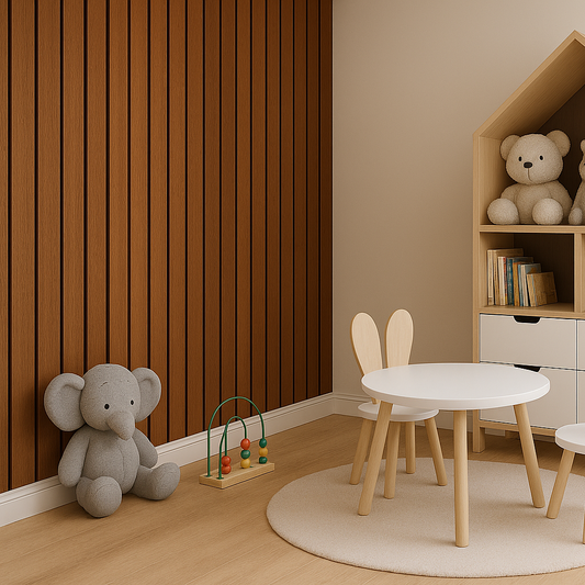 Cozy and Playful Kids’ Reading Corner