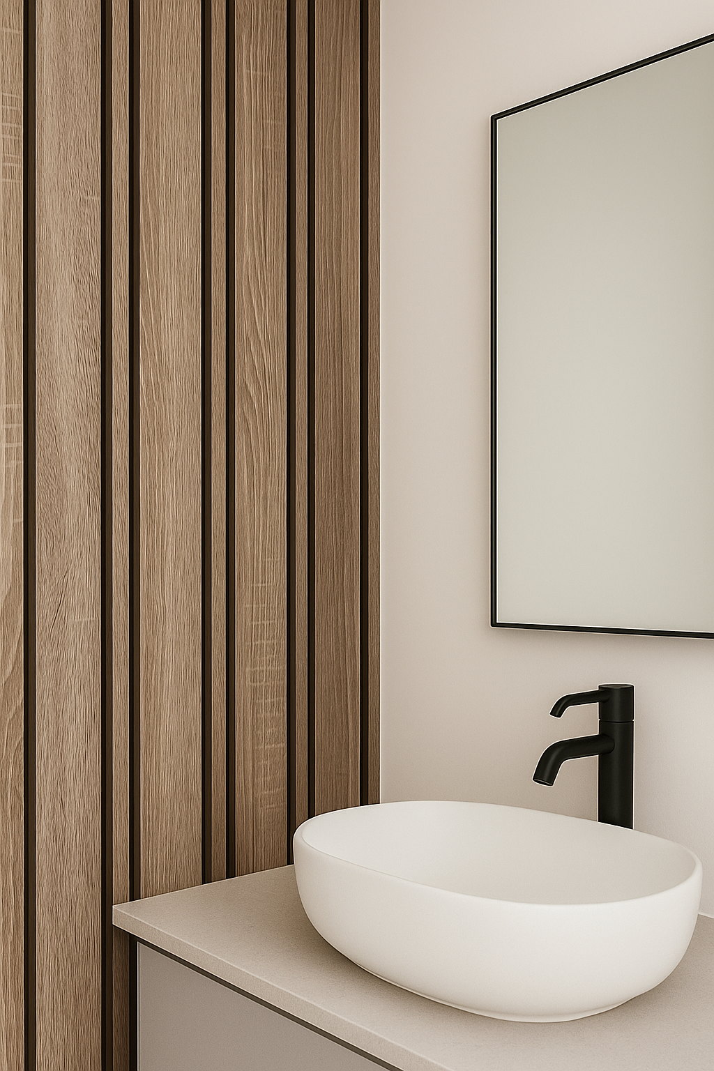 Textured Simplicity for Contemporary Bathrooms